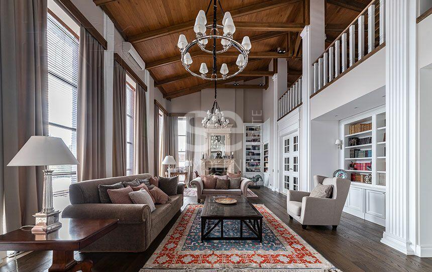 2-этажный коттедж 850 м² с отделкой