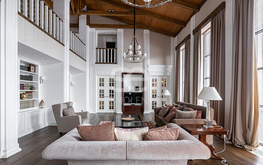 2-этажный коттедж 850 м² с отделкой