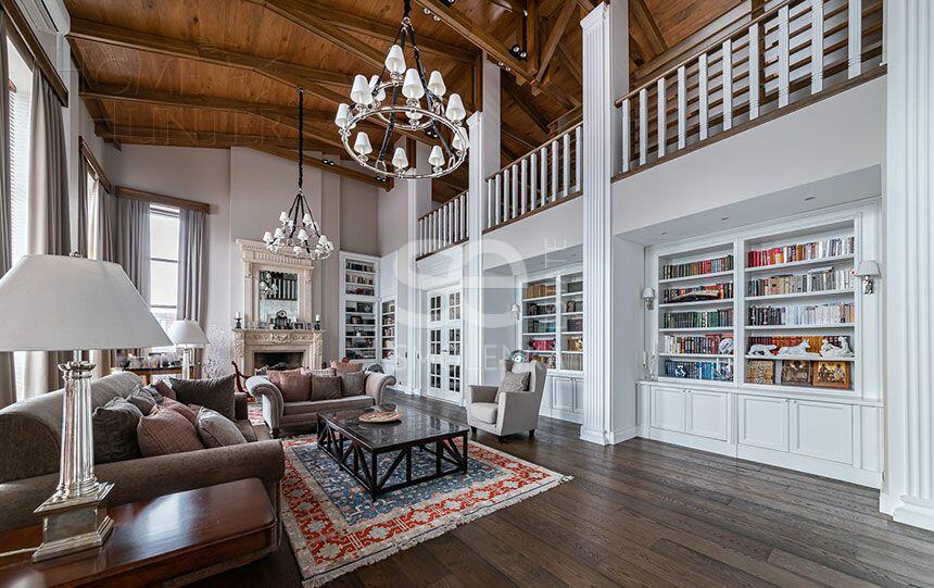 2-этажный коттедж 850 м² с отделкой