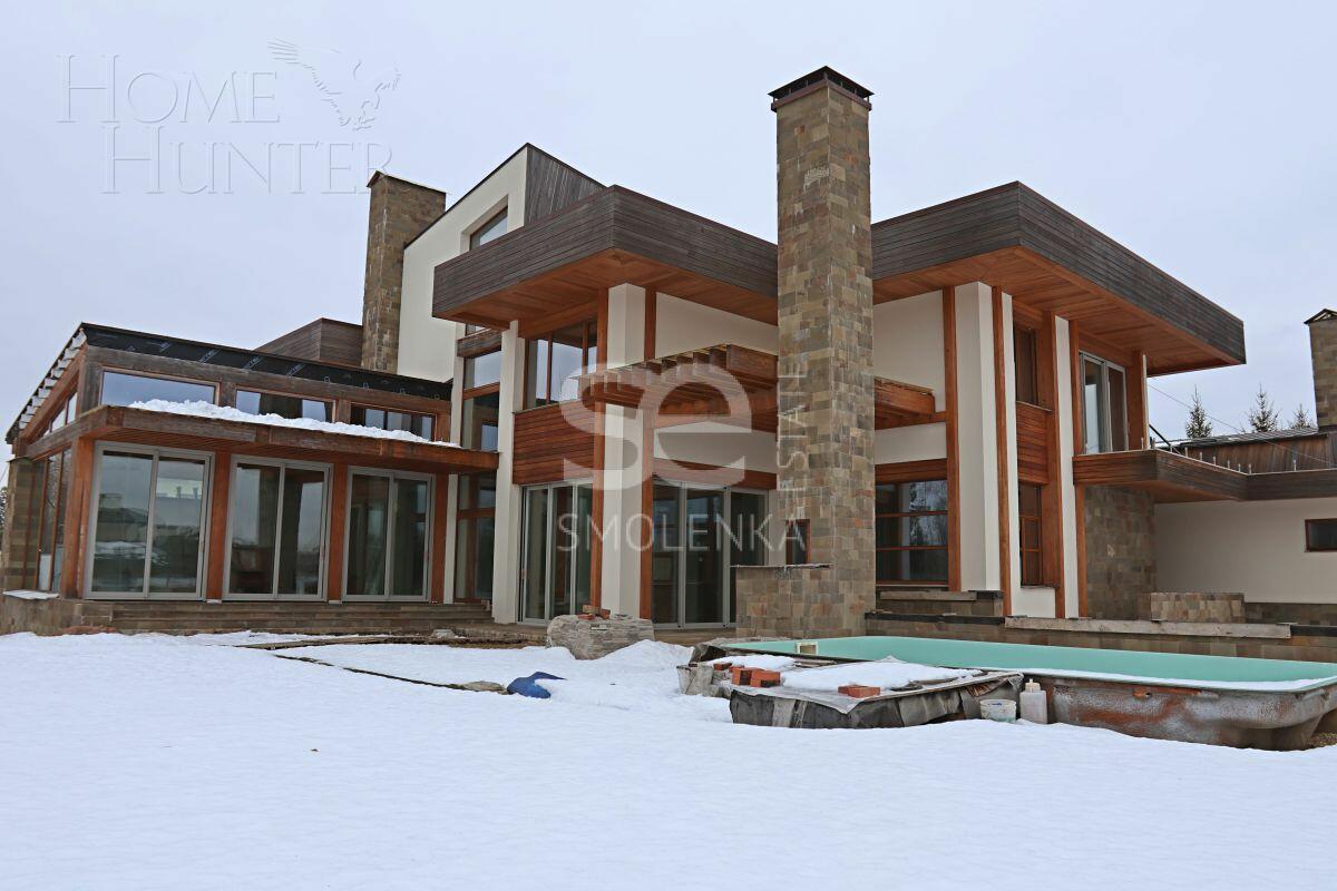 2-этажный коттедж 520 м² без отделки