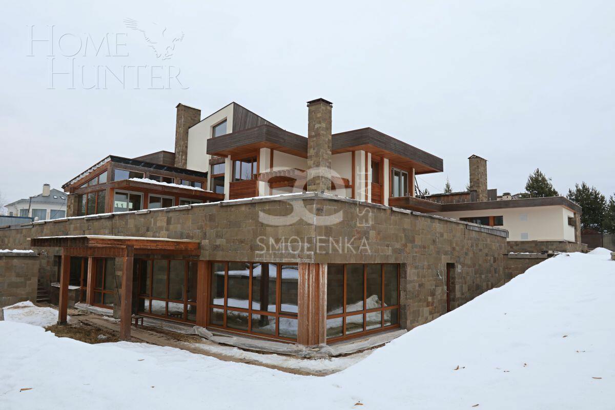 2-этажный коттедж 520 м² без отделки