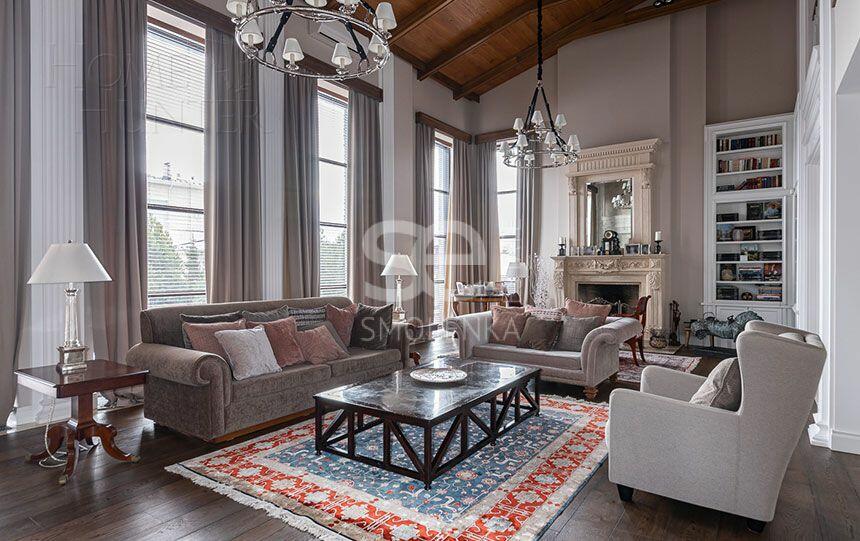 2-этажный коттедж 850 м² с отделкой