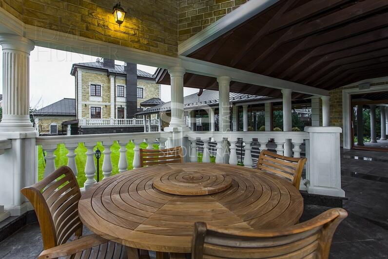 2-этажный коттедж 1 306 м² с отделкой