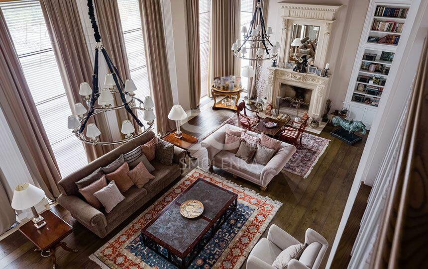 2-этажный коттедж 850 м² с отделкой