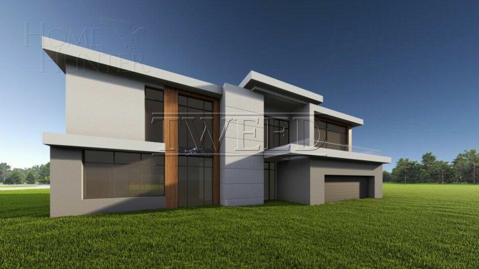 2-этажный коттедж 891 м² без отделки