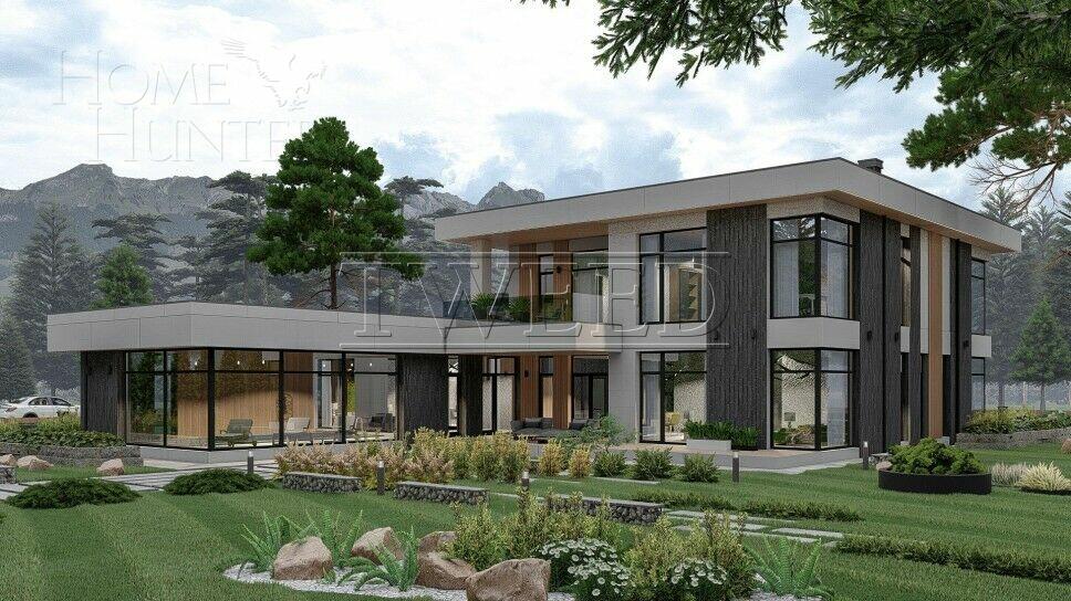 2-этажный коттедж 576.43 м² без отделки