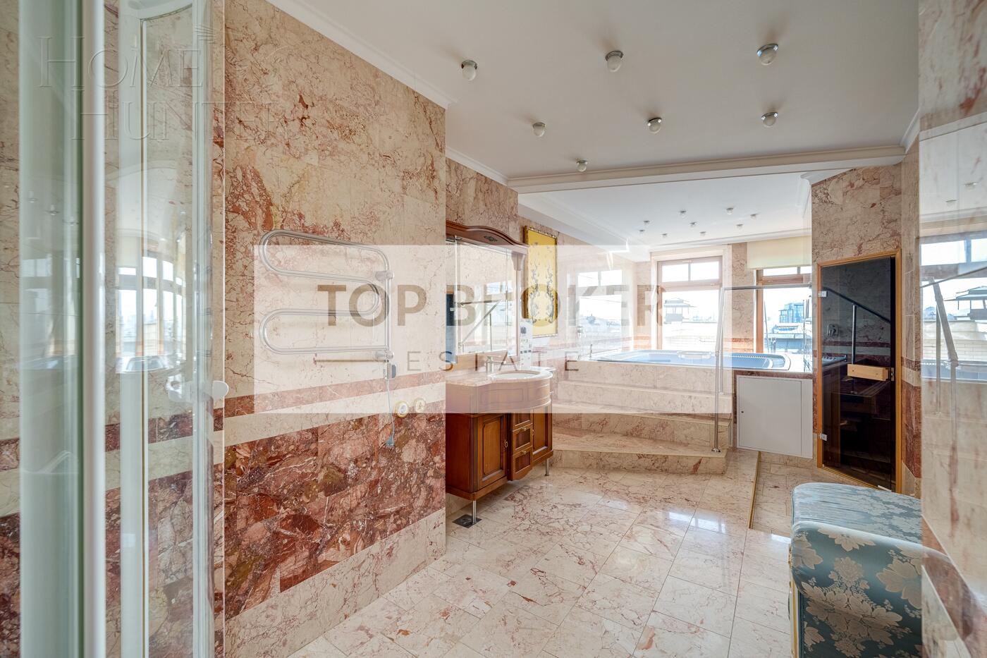 2-УРОВНЕВЫЙ ПЕНТХАУС С ОТДЕЛКОЙ 331.6 М² НА 8 ЭТАЖЕ