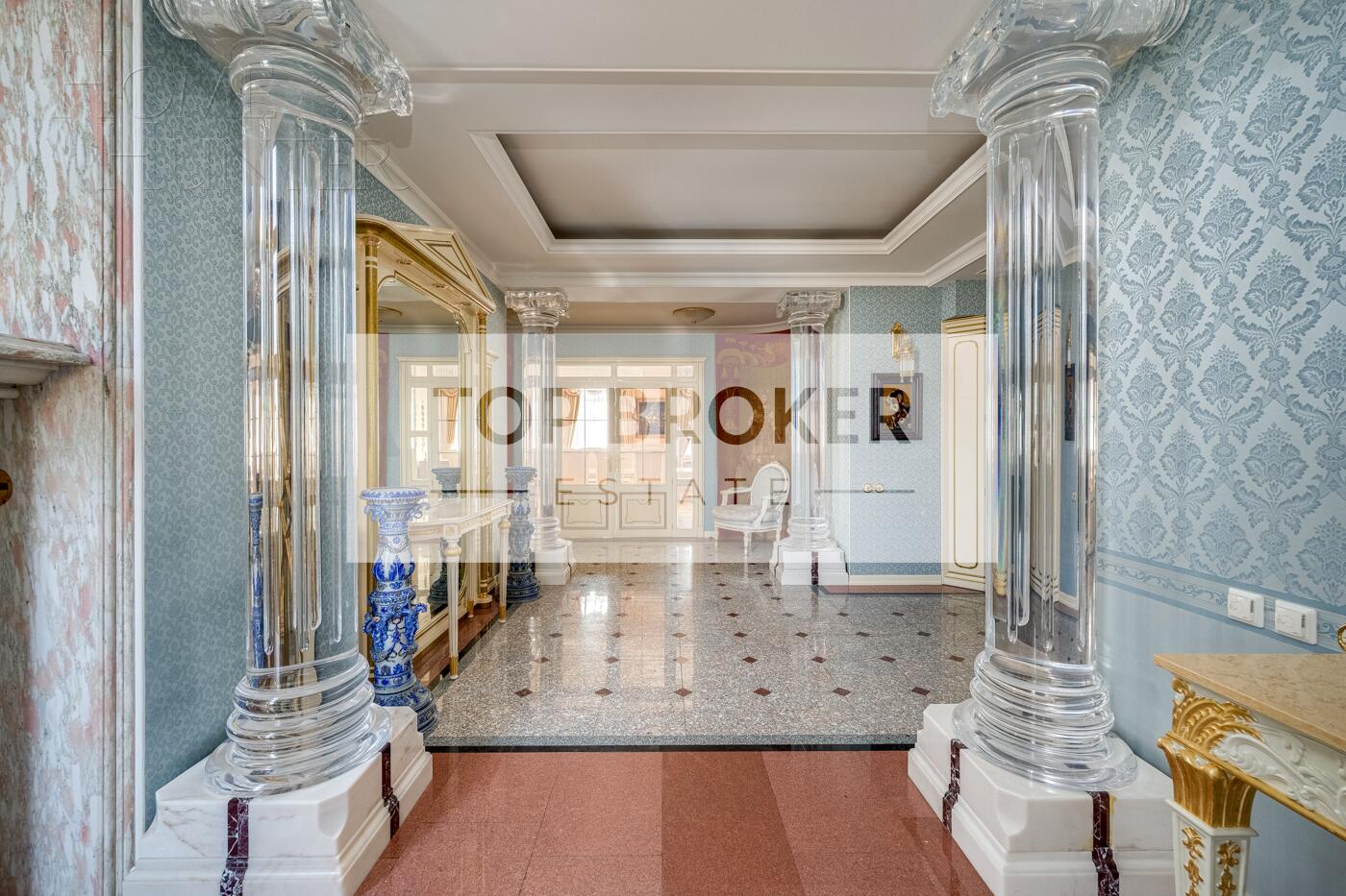 2-УРОВНЕВЫЙ ПЕНТХАУС С ОТДЕЛКОЙ 331.6 М² НА 8 ЭТАЖЕ