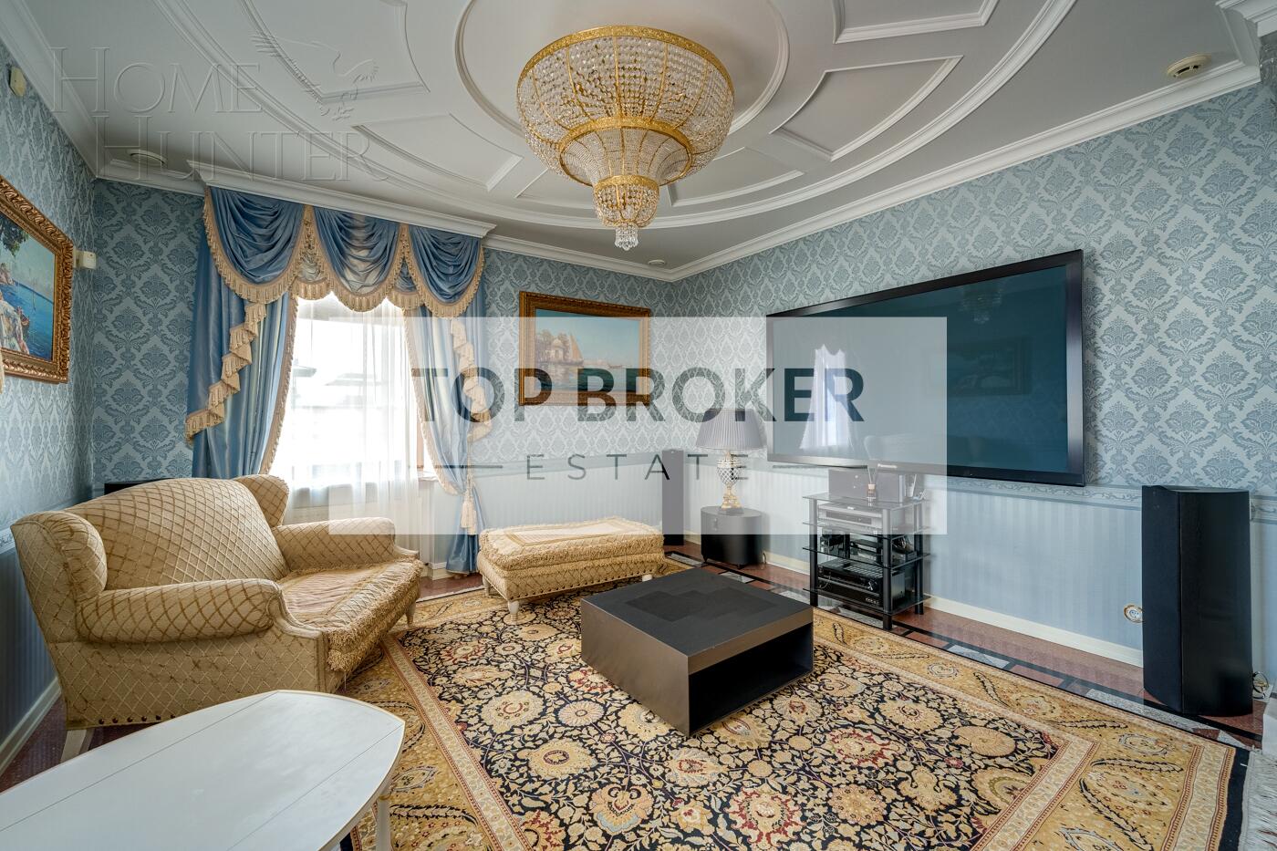 2-УРОВНЕВЫЙ ПЕНТХАУС С ОТДЕЛКОЙ 331.6 М² НА 8 ЭТАЖЕ