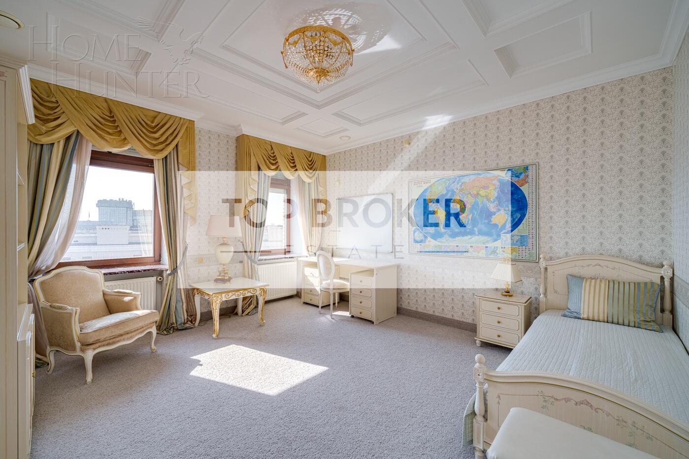 2-УРОВНЕВЫЙ ПЕНТХАУС С ОТДЕЛКОЙ 331.6 М² НА 8 ЭТАЖЕ