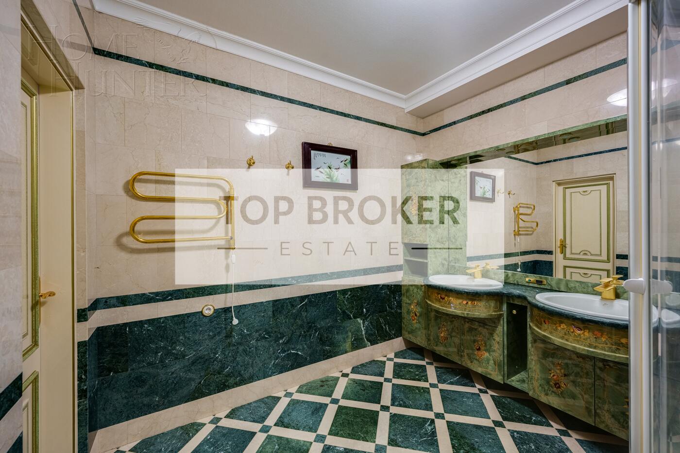 2-УРОВНЕВЫЙ ПЕНТХАУС С ОТДЕЛКОЙ 331.6 М² НА 8 ЭТАЖЕ