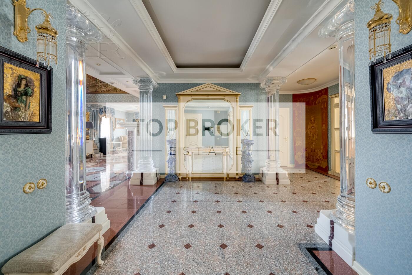 2-УРОВНЕВЫЙ ПЕНТХАУС С ОТДЕЛКОЙ 331.6 М² НА 8 ЭТАЖЕ