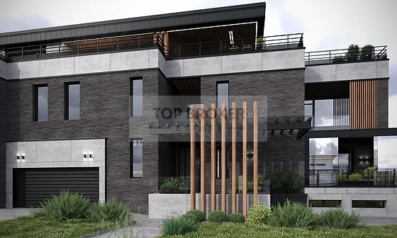 2-этажный коттедж 1 700 м² без отделки