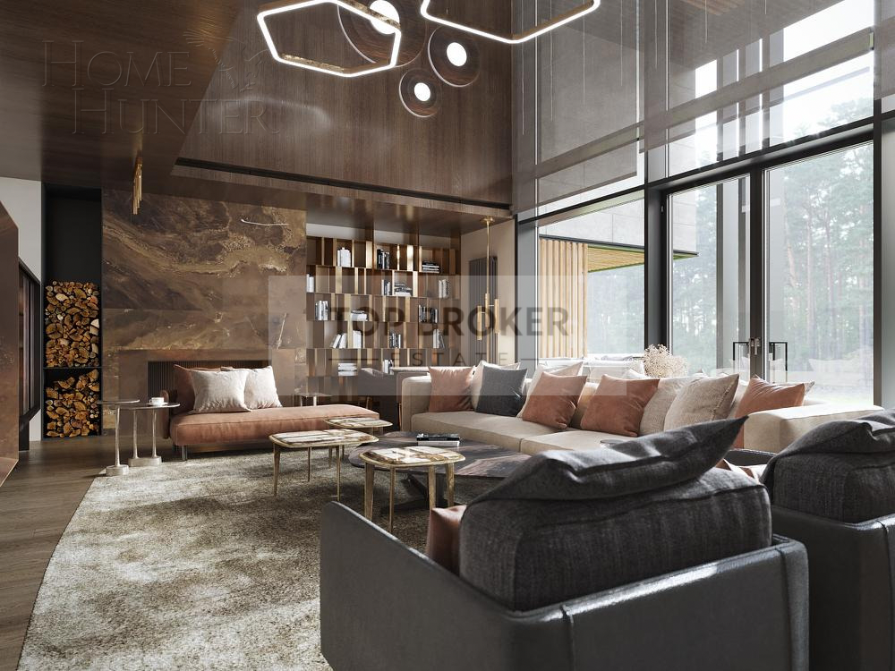 2-этажный коттедж 1 700 м² без отделки