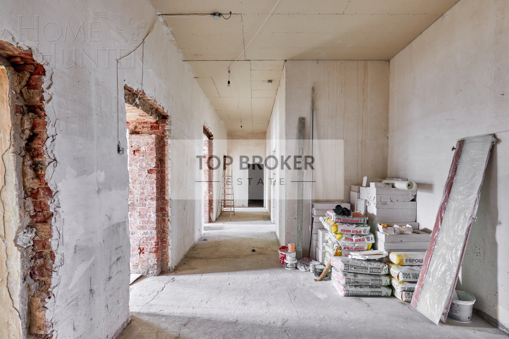 6-КОМН. КВАРТИРА БЕЗ ОТДЕЛКИ 191.7 М² НА 2 ЭТАЖЕ