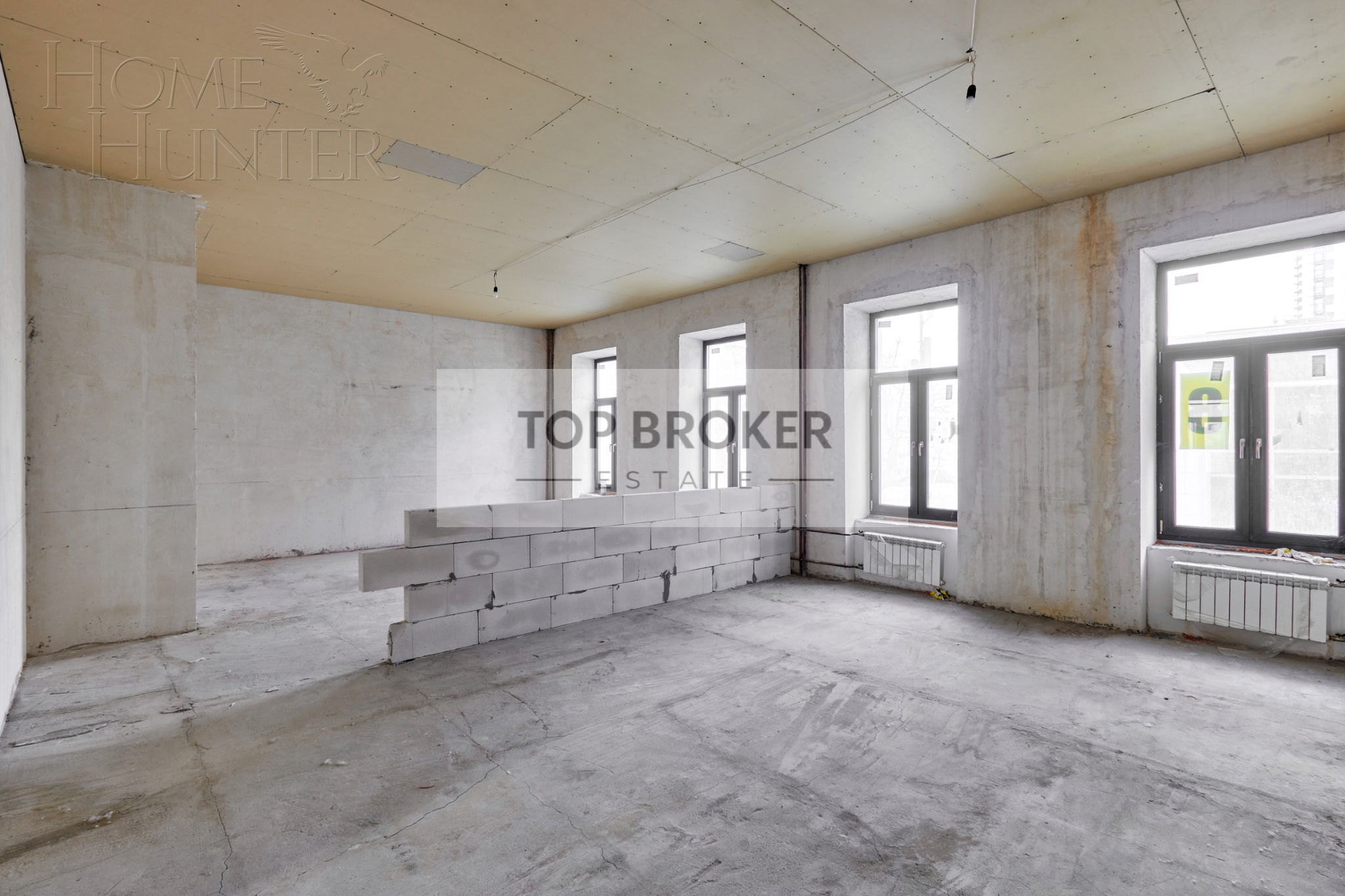 6-КОМН. КВАРТИРА БЕЗ ОТДЕЛКИ 191.7 М² НА 2 ЭТАЖЕ