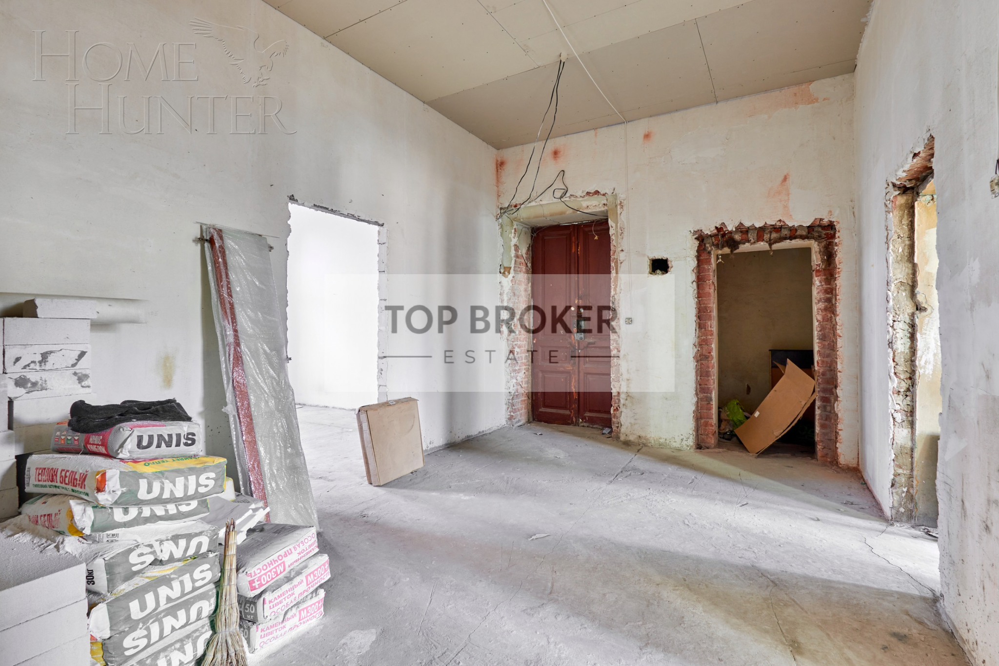 6-КОМН. КВАРТИРА БЕЗ ОТДЕЛКИ 191.7 М² НА 2 ЭТАЖЕ