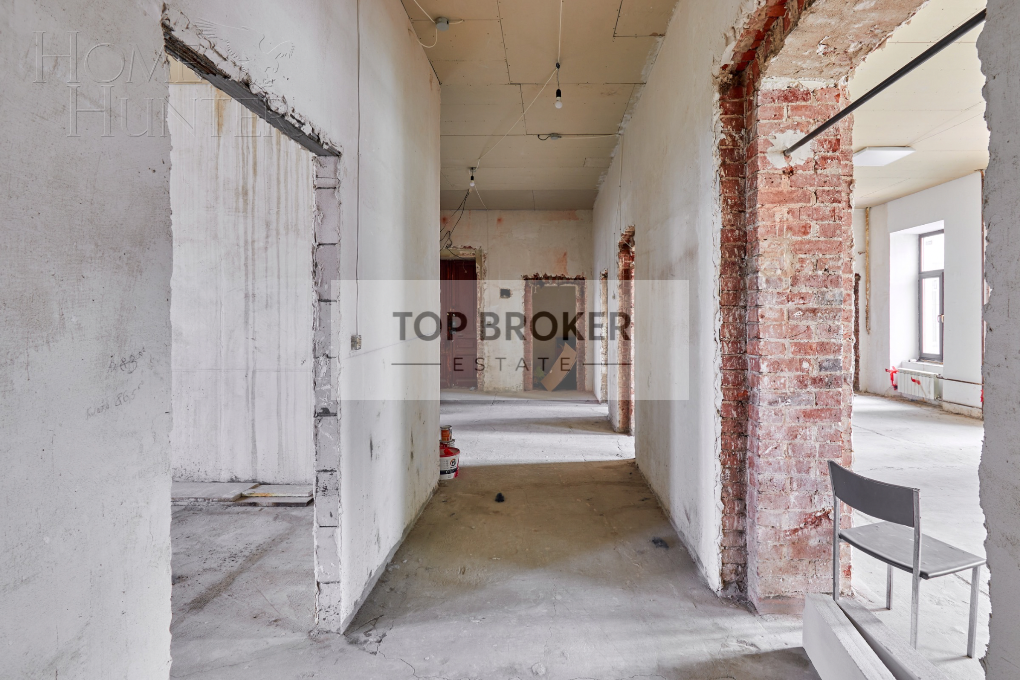 6-КОМН. КВАРТИРА БЕЗ ОТДЕЛКИ 191.7 М² НА 2 ЭТАЖЕ