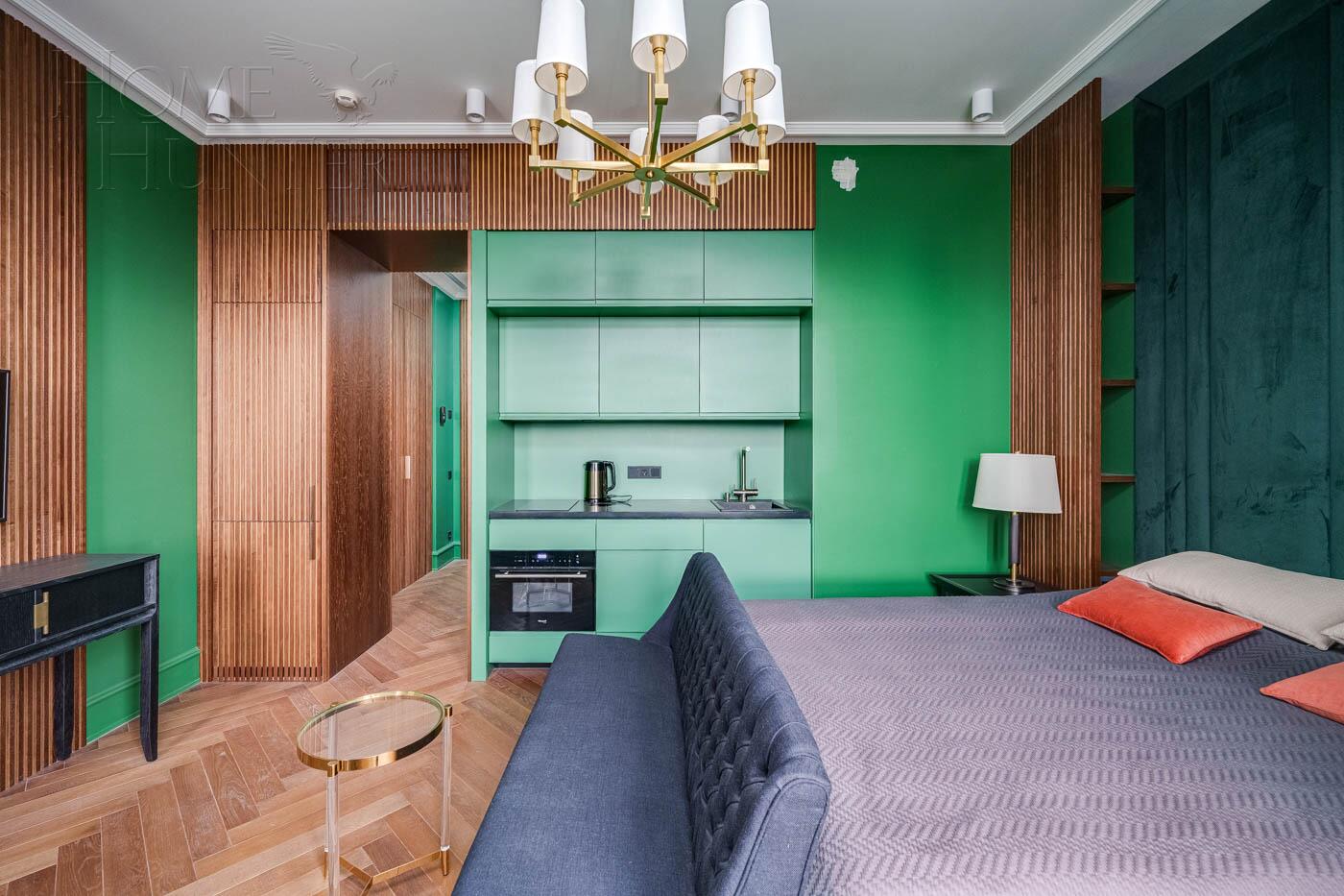 1-КОМН. АПАРТАМЕНТЫ С ОТДЕЛКОЙ 32.8 М² НА 15 ЭТАЖЕ