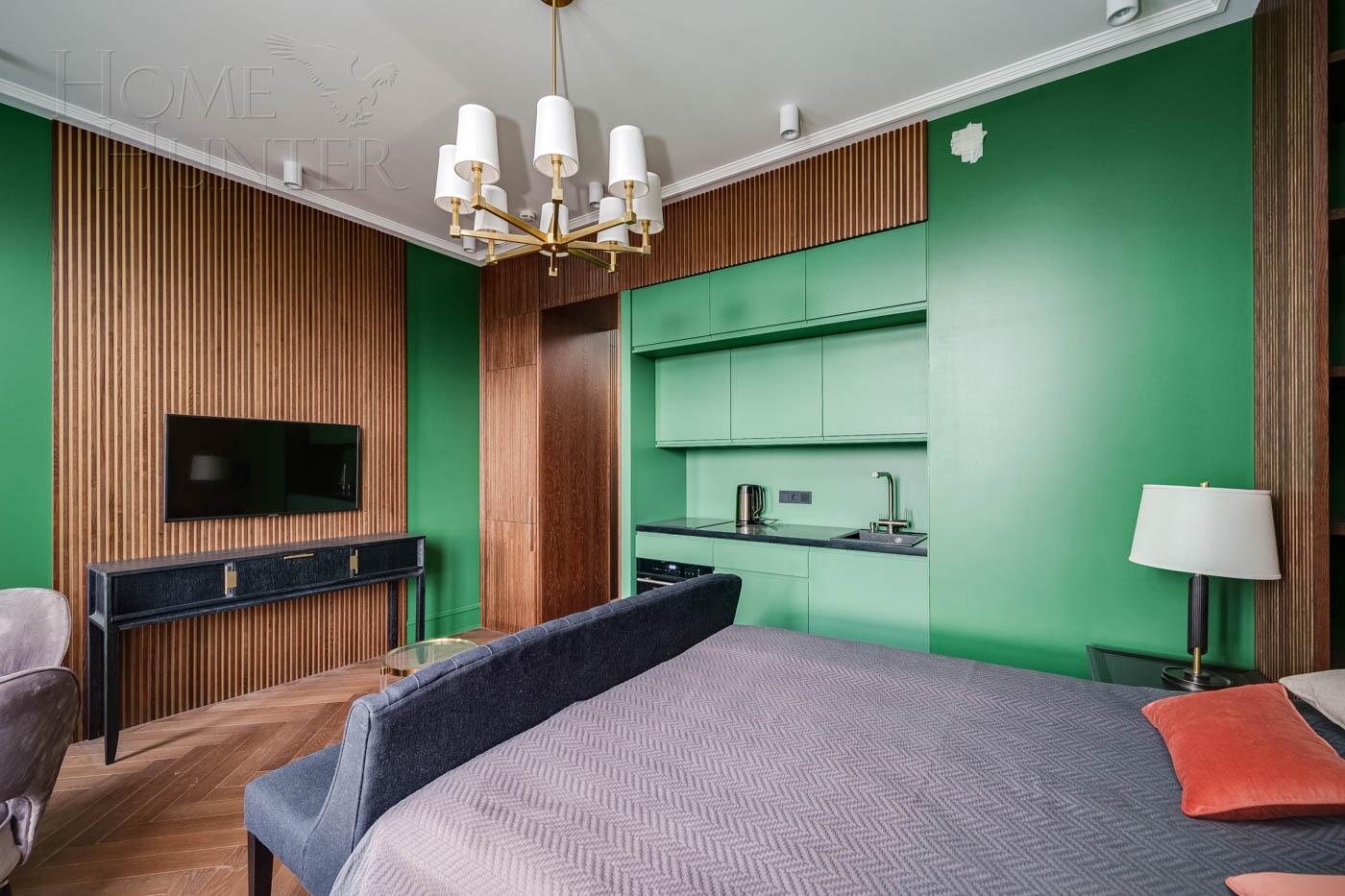 1-КОМН. АПАРТАМЕНТЫ С ОТДЕЛКОЙ 32.8 М² НА 15 ЭТАЖЕ