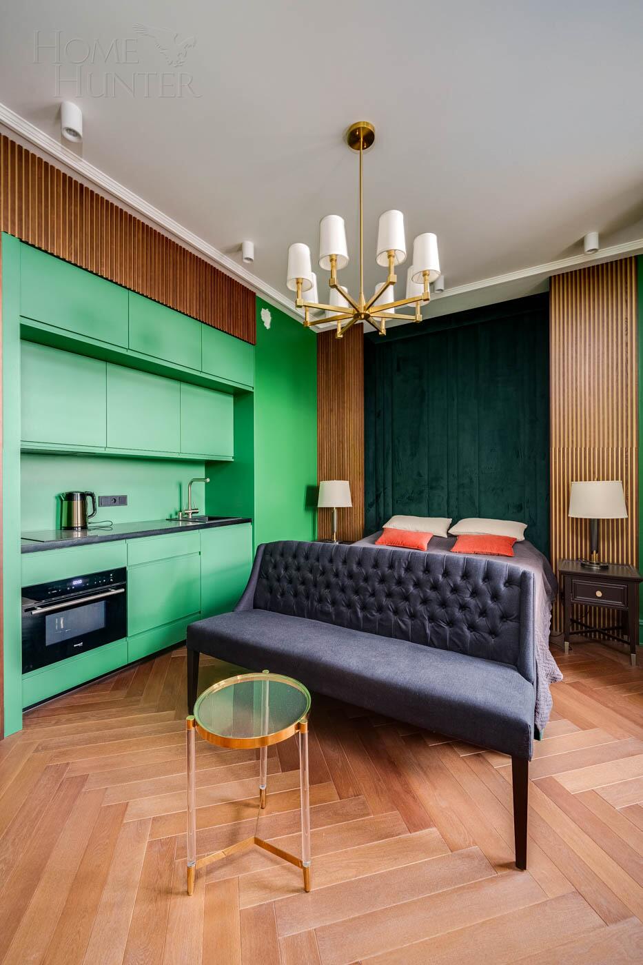 1-КОМН. АПАРТАМЕНТЫ С ОТДЕЛКОЙ 32.8 М² НА 15 ЭТАЖЕ