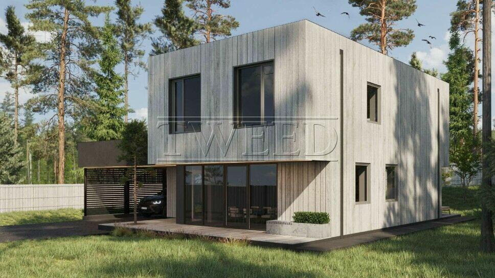 2-этажный коттедж 339 м² без отделки