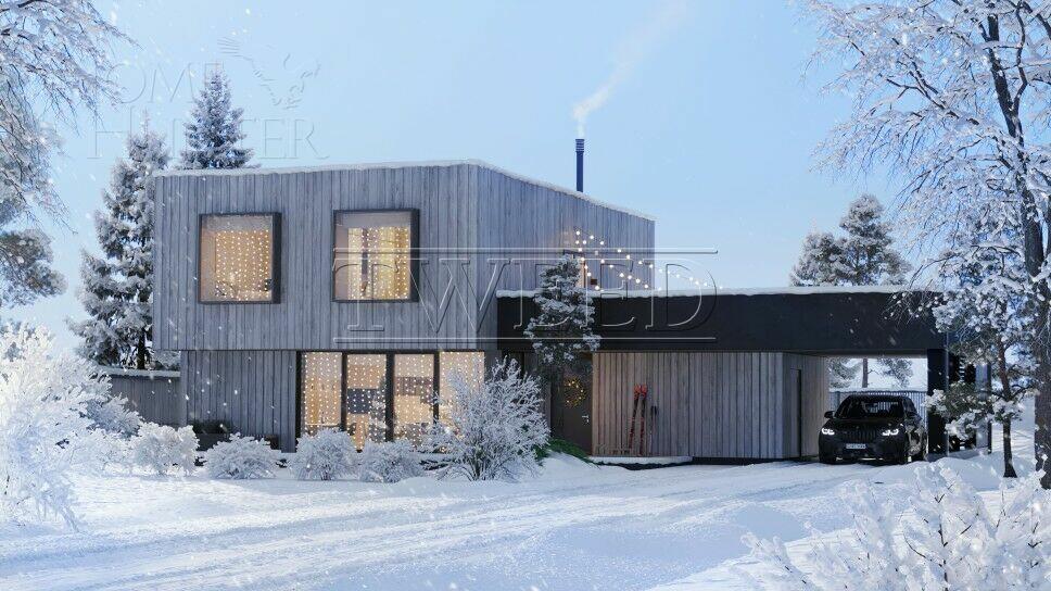 2-этажный коттедж 427 м² без отделки