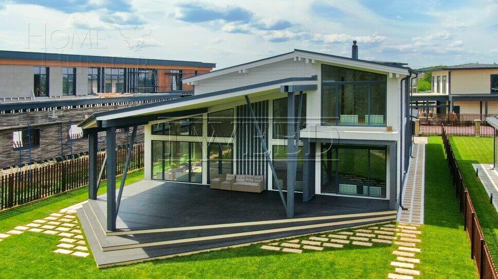 2-этажный коттедж 450 м² с отделкой