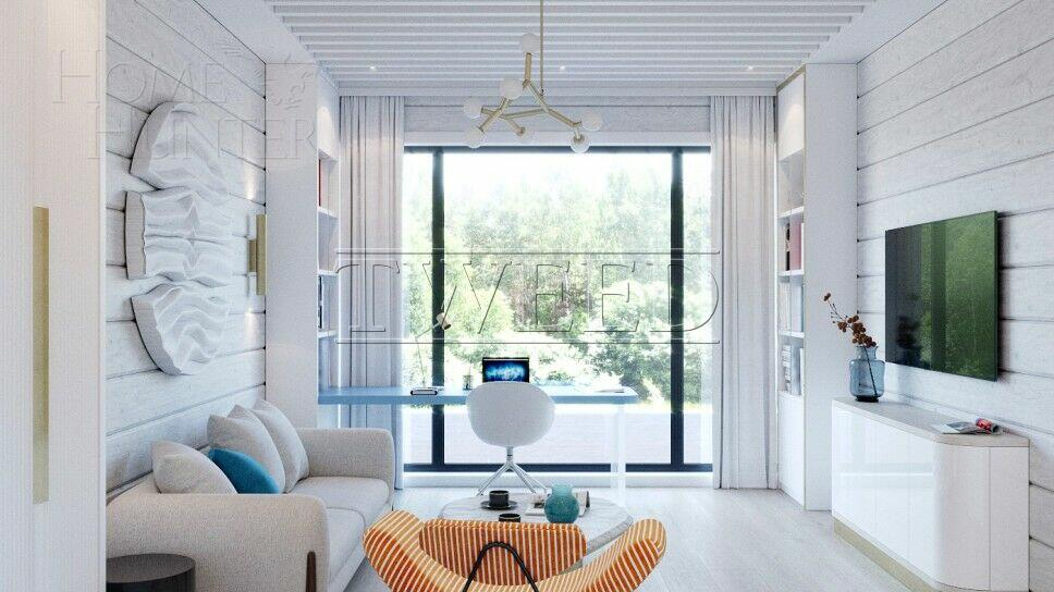 2-этажный коттедж 450 м² с отделкой