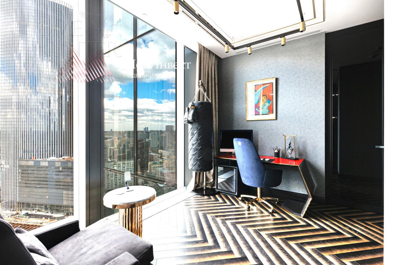 3-КОМН. АПАРТАМЕНТЫ С ОТДЕЛКОЙ 96.5 М² НА 25 ЭТАЖЕ