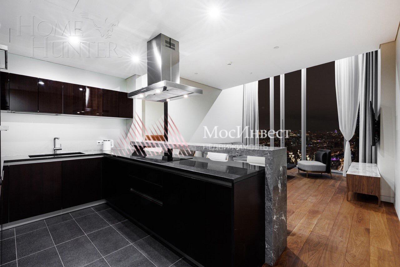 2-КОМН. АПАРТАМЕНТЫ С ОТДЕЛКОЙ 90 М² НА 45 ЭТАЖЕ