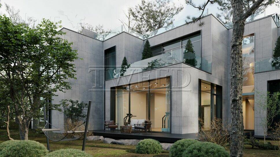 2-этажный коттедж 2 500 м² без отделки