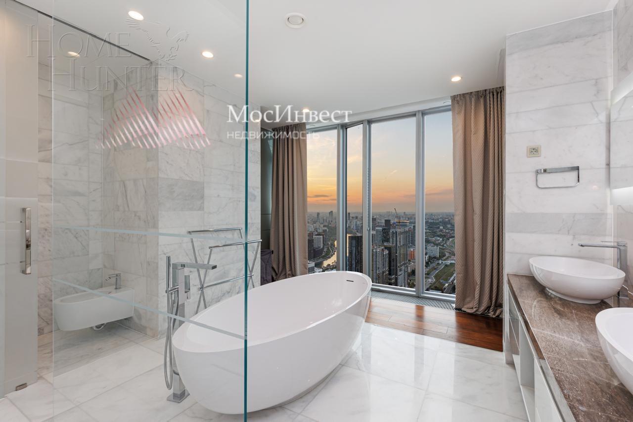 3-КОМН. АПАРТАМЕНТЫ С ОТДЕЛКОЙ 166.7 М² НА 49 ЭТАЖЕ