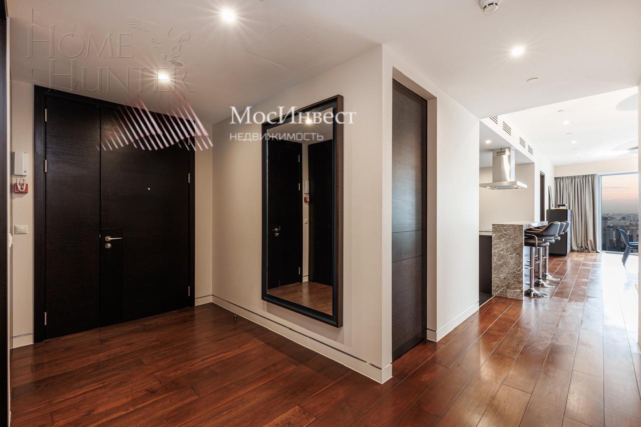 3-КОМН. АПАРТАМЕНТЫ С ОТДЕЛКОЙ 166.7 М² НА 49 ЭТАЖЕ