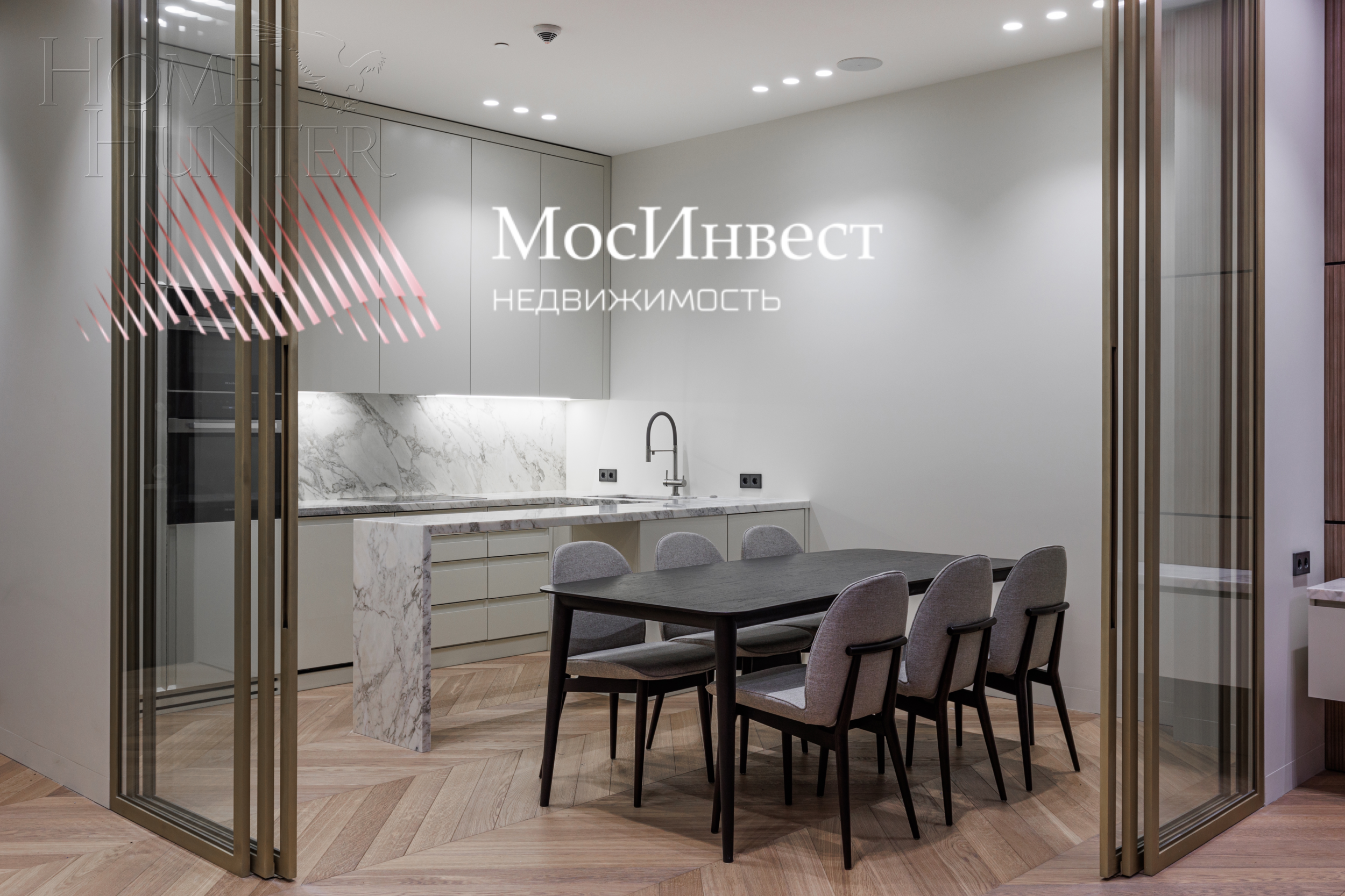 2-КОМН. АПАРТАМЕНТЫ С ОТДЕЛКОЙ 100 М² НА 32 ЭТАЖЕ