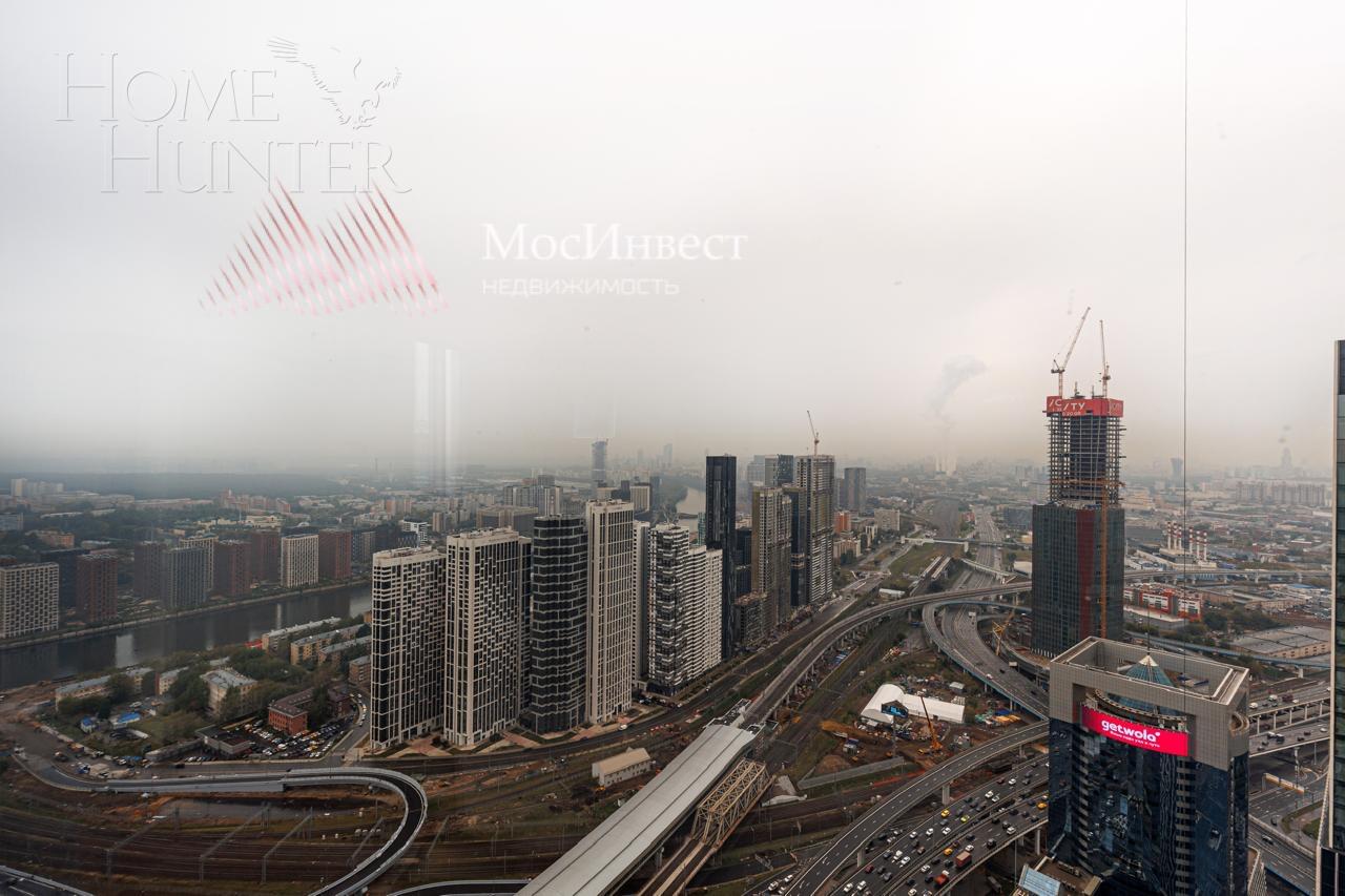 3-КОМН. АПАРТАМЕНТЫ С ОТДЕЛКОЙ 166.7 М² НА 49 ЭТАЖЕ