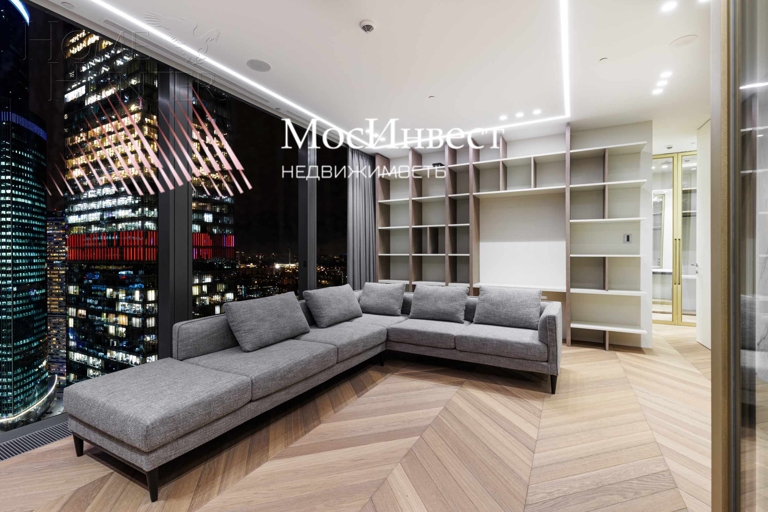 2-КОМН. АПАРТАМЕНТЫ С ОТДЕЛКОЙ 100 М² НА 32 ЭТАЖЕ