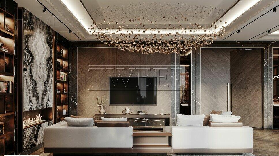 2-этажный коттедж 1 045 м² без отделки