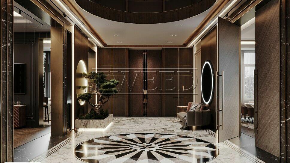 2-этажный коттедж 1 045 м² без отделки