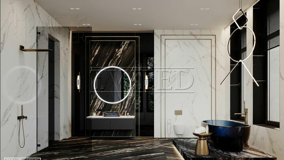 2-этажный коттедж 1 045 м² без отделки