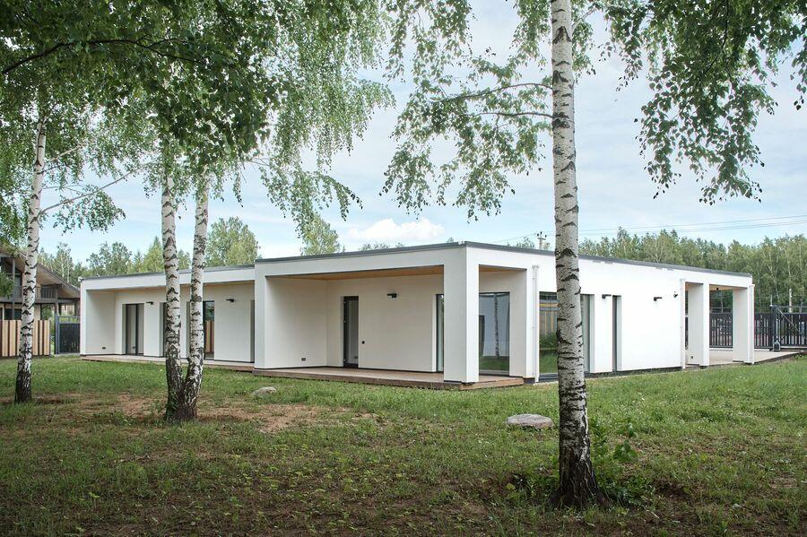 1-этажный коттедж 210 м² с отделкой