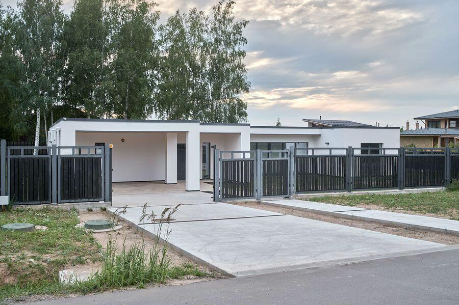 1-этажный коттедж 210 м² с отделкой