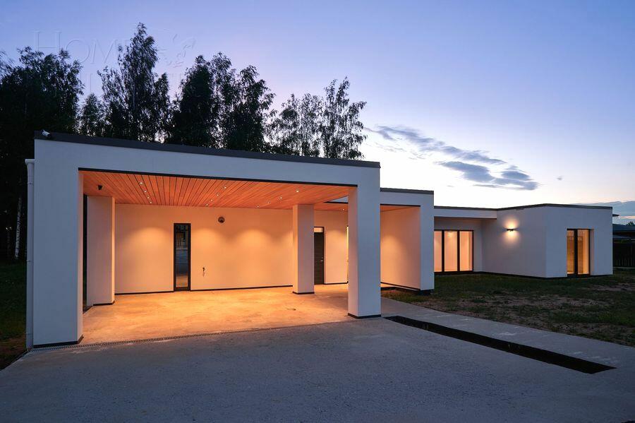 1-этажный коттедж 210 м² с отделкой