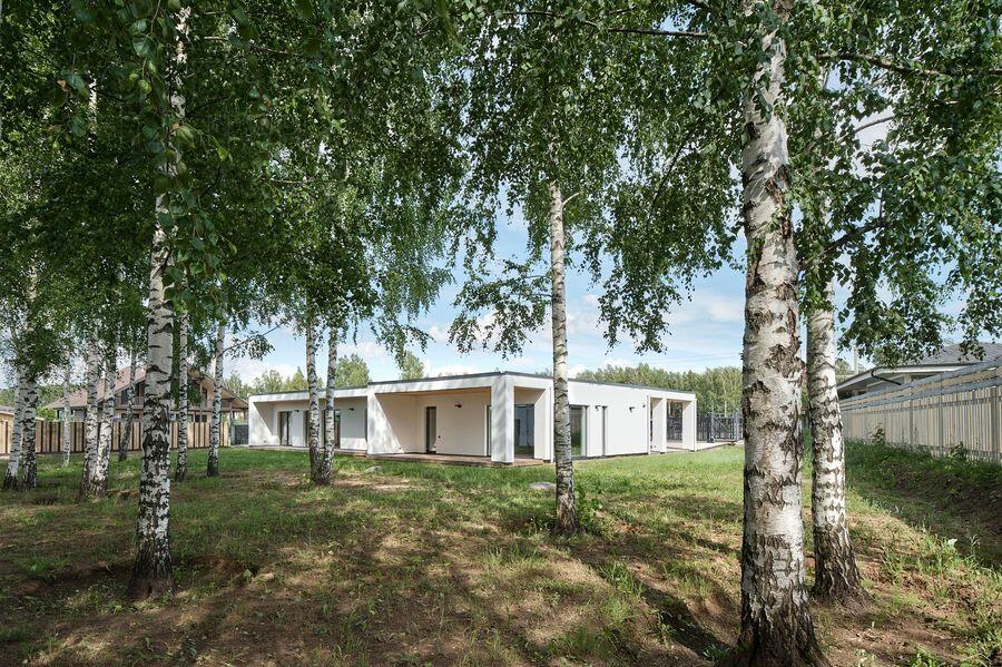 1-этажный коттедж 210 м² с отделкой