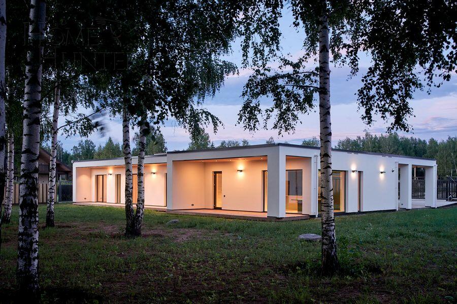 1-этажный коттедж 210 м² с отделкой