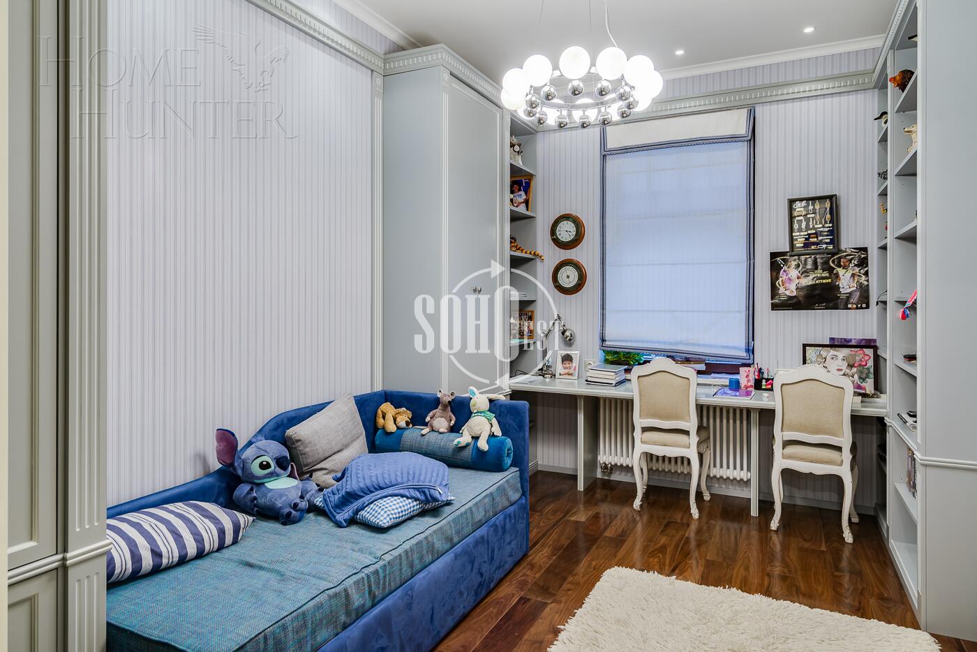 5-КОМН. КВАРТИРА С ОТДЕЛКОЙ 240 М² НА 3 ЭТАЖЕ