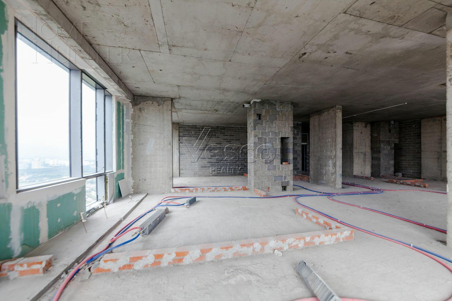 5-КОМН. КВАРТИРА БЕЗ ОТДЕЛКИ 163.9 М² НА 46 ЭТАЖЕ