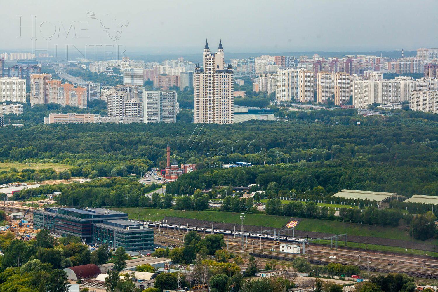 5-КОМН. КВАРТИРА БЕЗ ОТДЕЛКИ 163.9 М² НА 46 ЭТАЖЕ