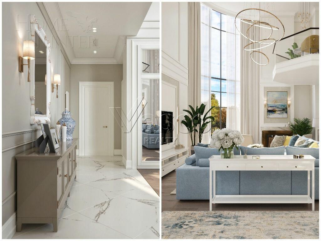 2-этажный коттедж 874.1 м² без отделки