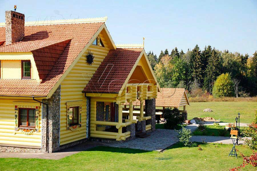 2-этажный коттедж 500 м² с отделкой